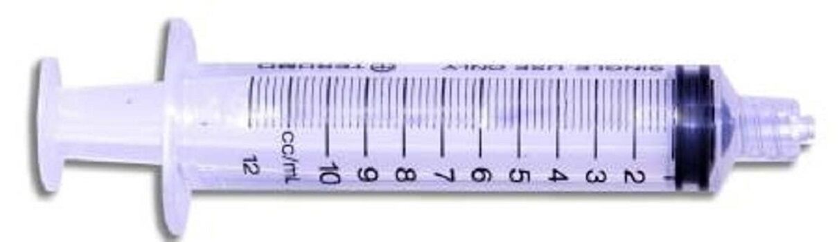 10cc Syringes Only With Luer Lock 10ml 100/box Sterile-global-easy Glide