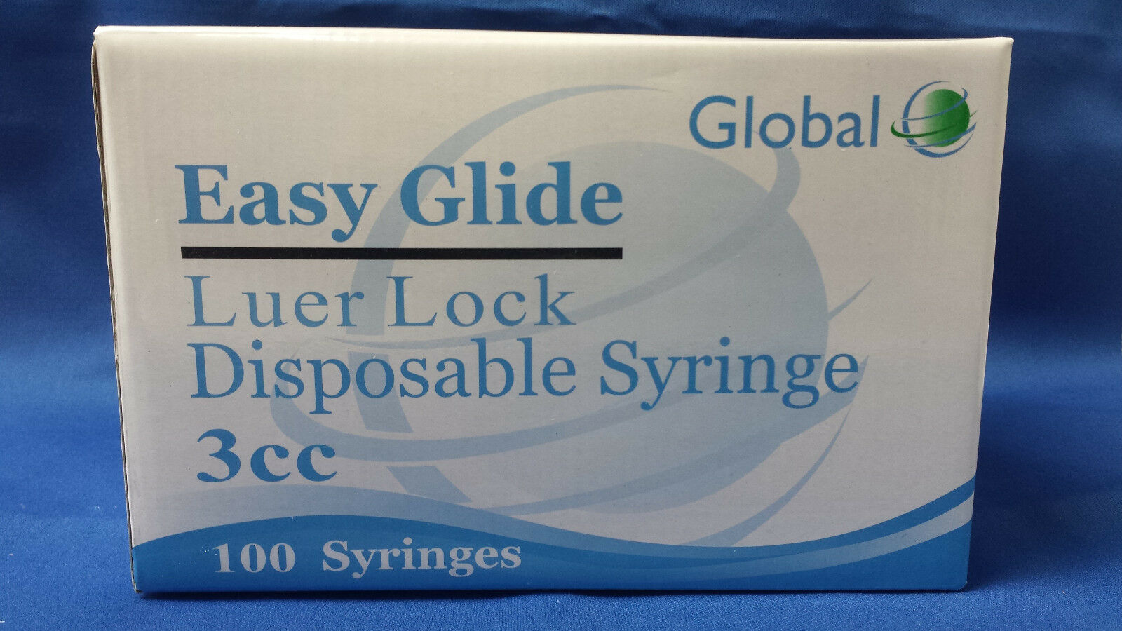 Easy Glide 100 3cc Luer Lock Tip Syringes 3ml Sterile Syringe Only No Needle